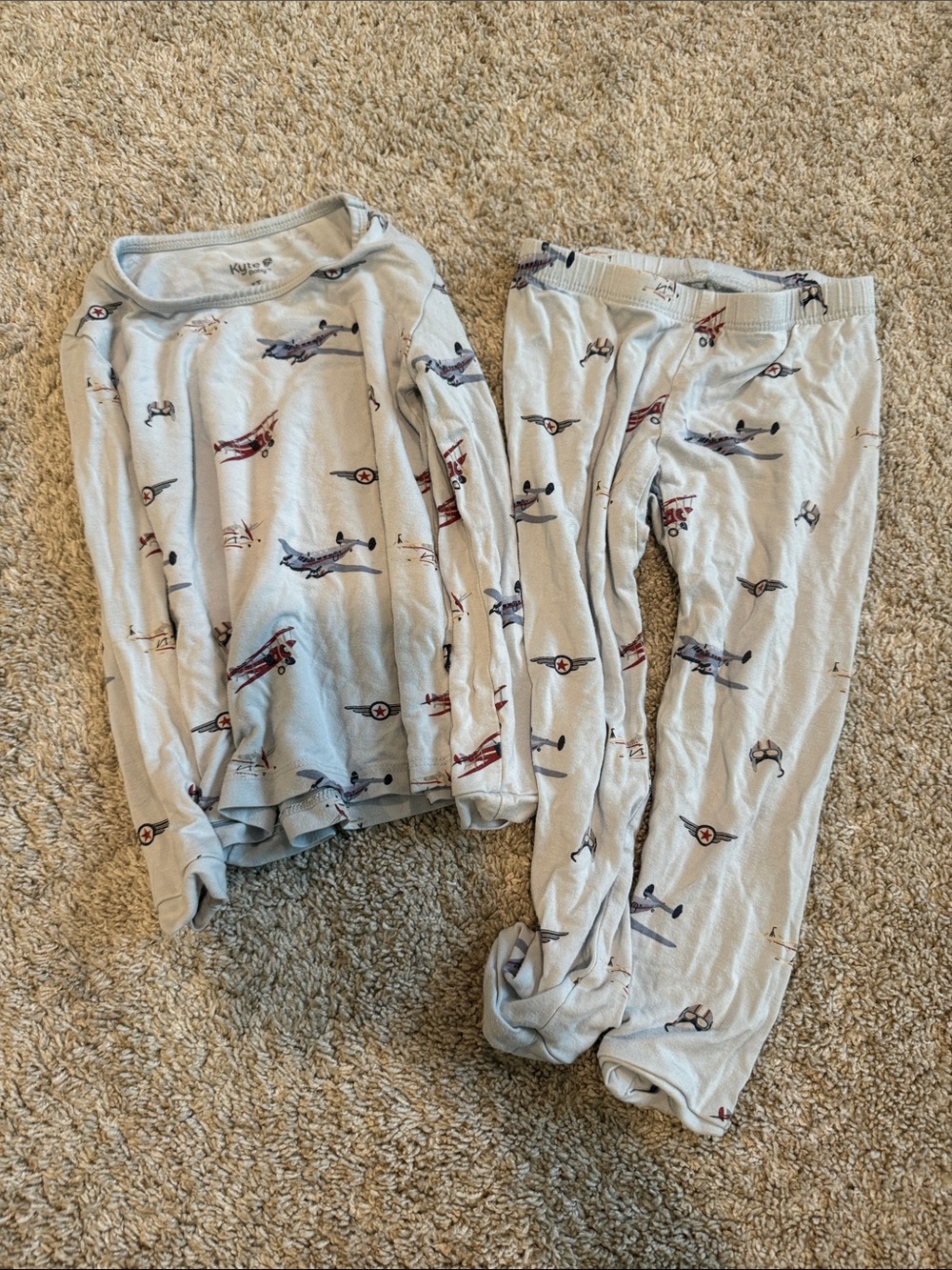 Kyte Baby Long Sleeve Pajamas- 3T